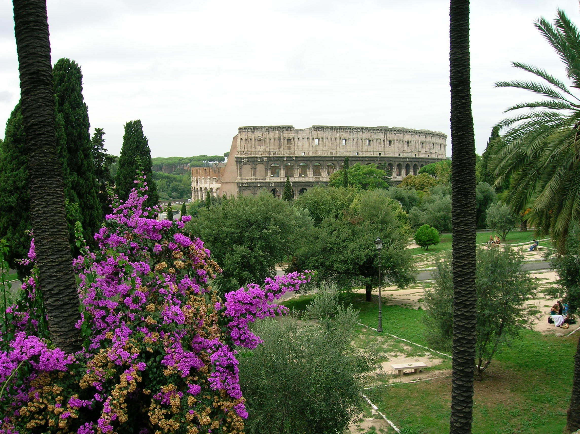 View from Domus Aurea, Rome